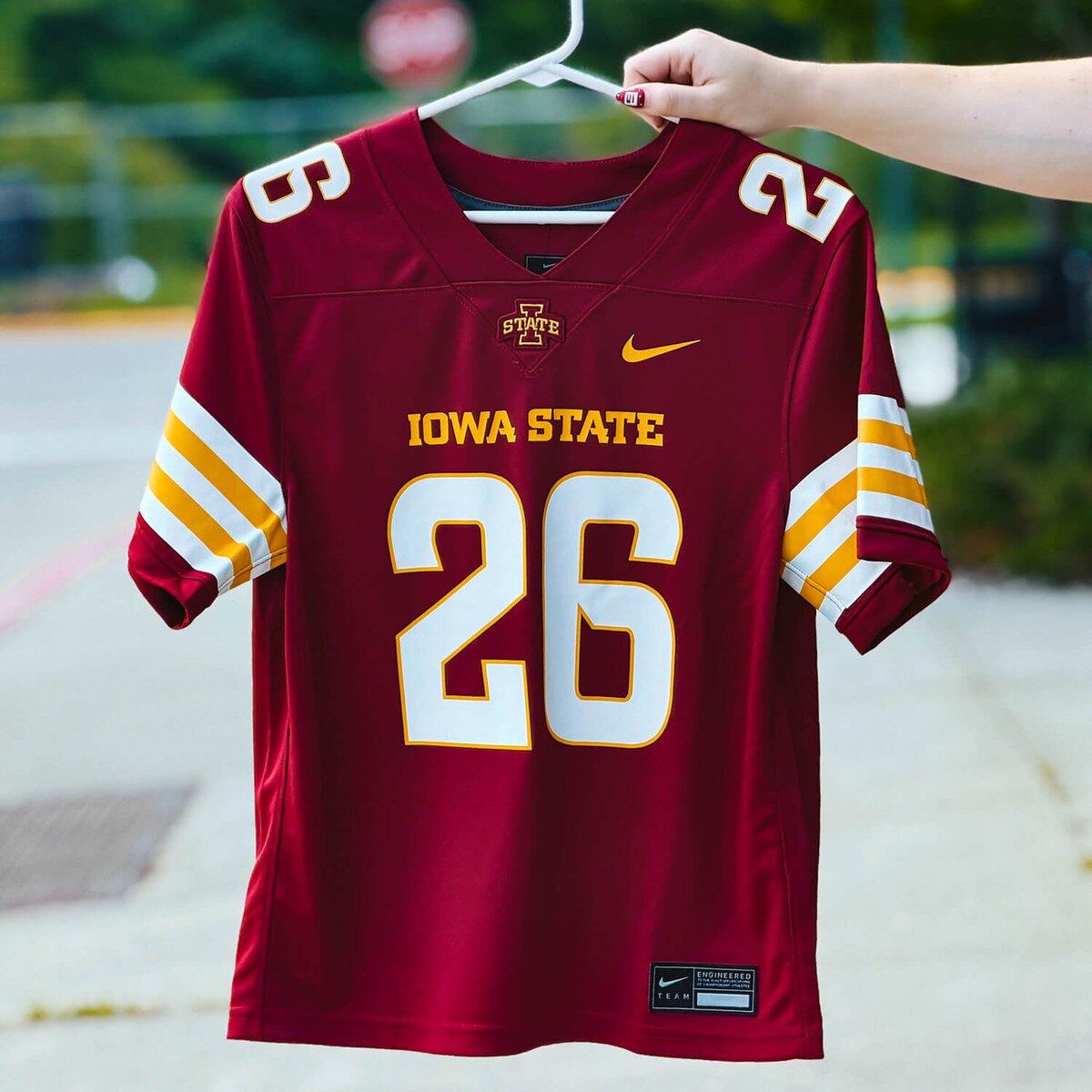 Nike Youth Cardinal 2026 Football Jersey